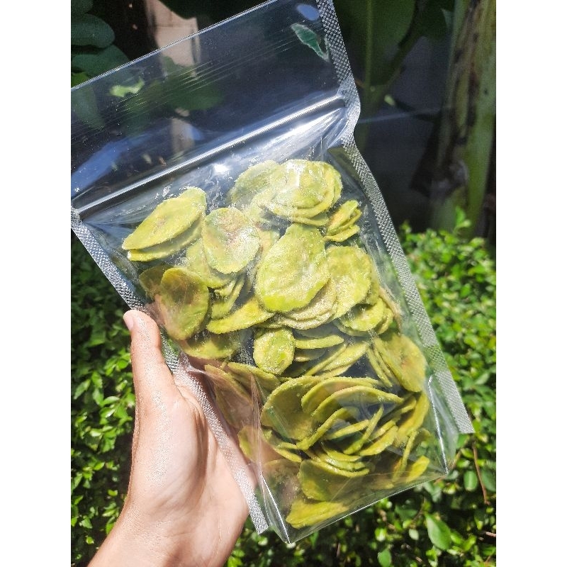 

KERIPIK PISANG RASA MATCHA 150GRM