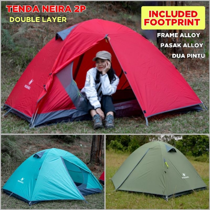 TENDA ULTRALIGHT FRAME ALLOY 2 PERSON DOUBLE LAYER