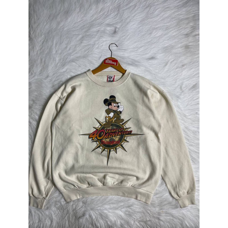 Crewneck disney second 90s anniversary 40th (2303) - Hoodie second - hoodie second branded - Jaket S