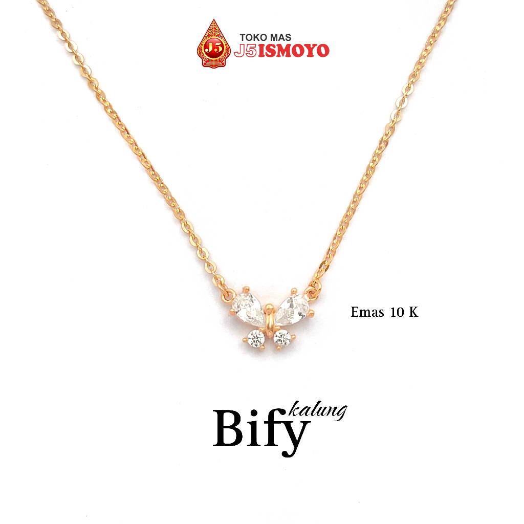 Kalung Emas Mas Asli Model Rantai Bify J5 Ismoyo
