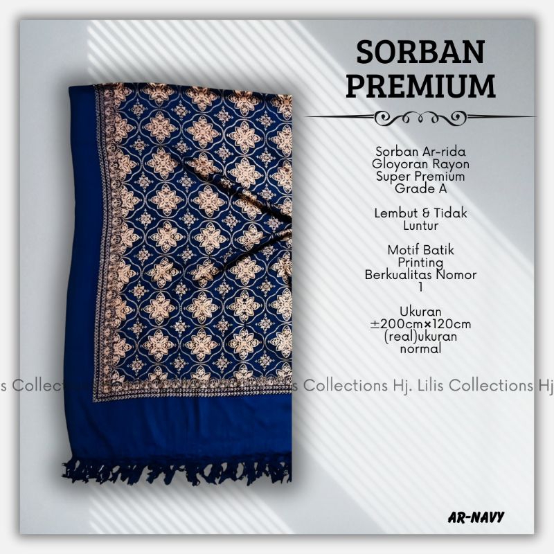 Sorban Laki laki Premium Sorban Kashmiri Original Tebal Sorban Arab Sorban Palestina Sorban Putih Po