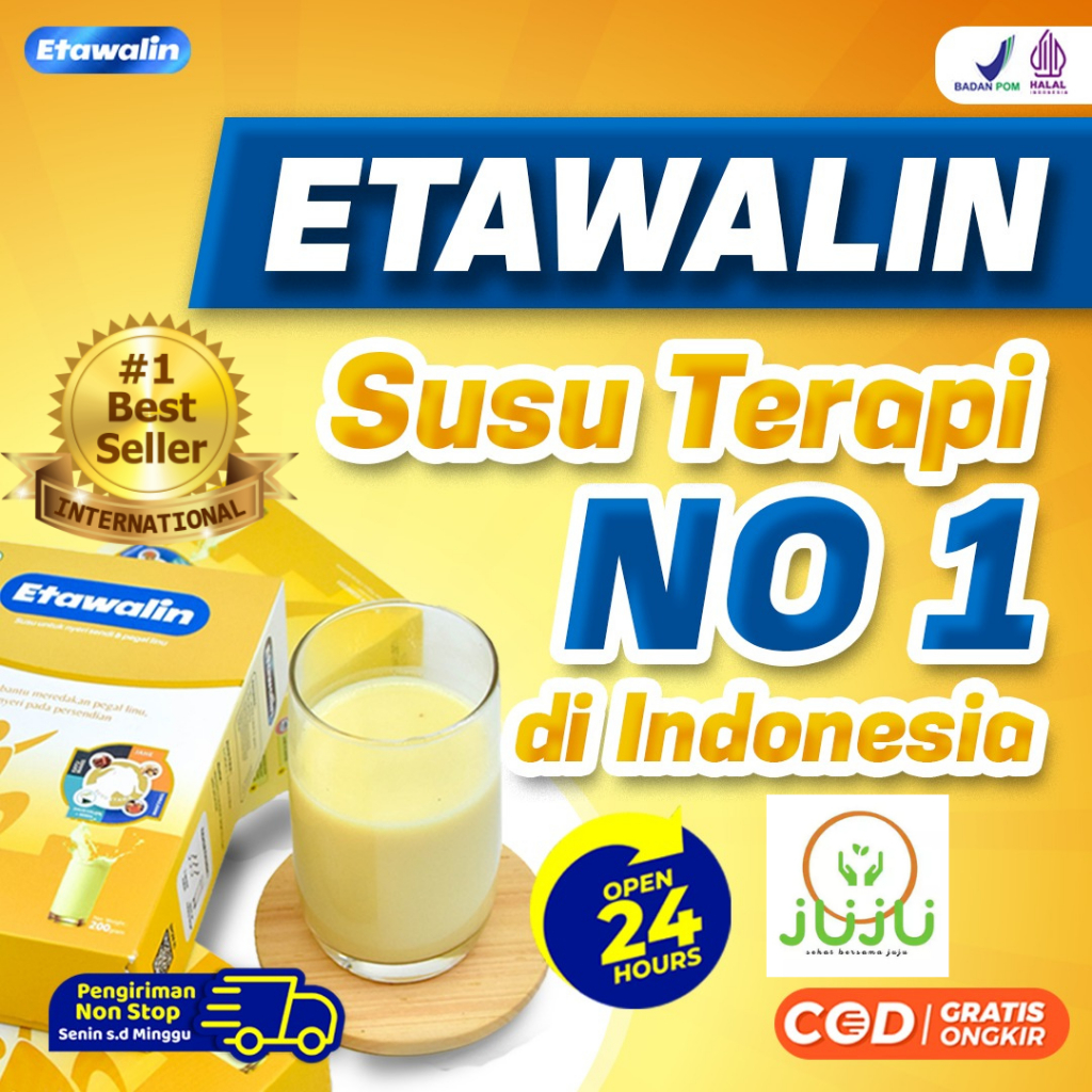 

Etawalin Susu Kambing Solusi Asam Urat dan Kolesterol - 1 Box