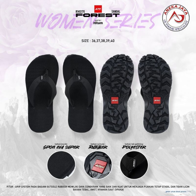 SANDAL JEPIT REI WANITA FOREST