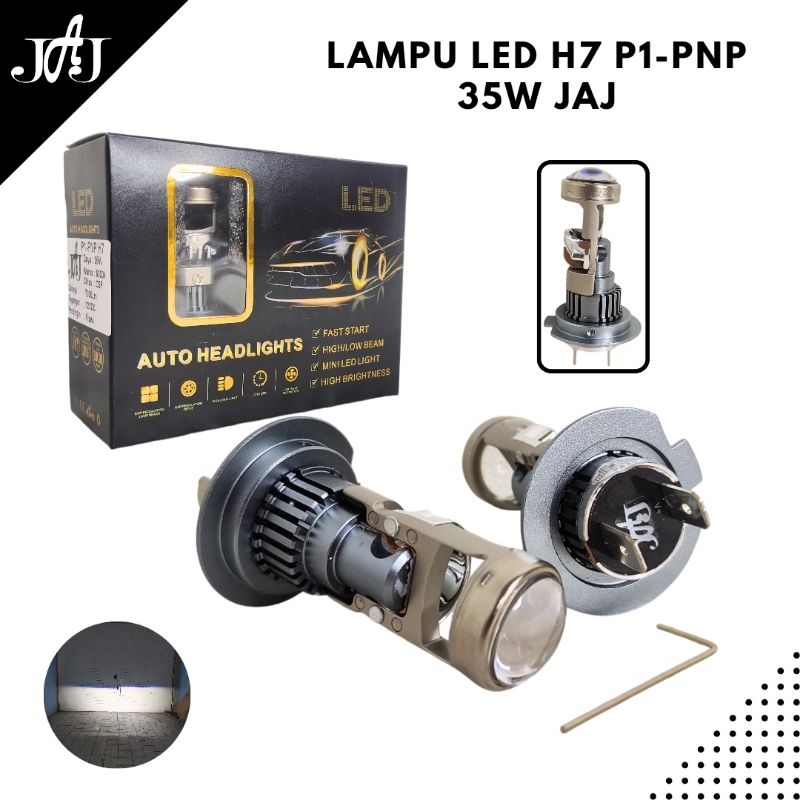 Led H7 Mini Projector P1-PnP JAJ 35W