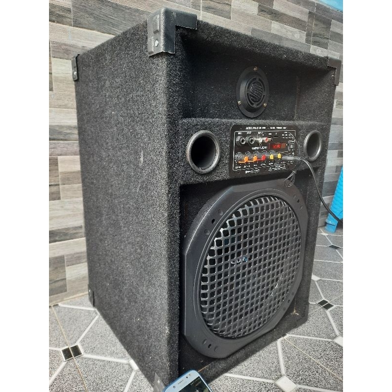 PALING MURAH Speaker Bluetooth 12 inch 10 inch Karaoke Suara Mantab bisa colok listrik 220v/ aki 12v