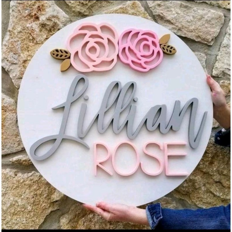 Custom Papan Iklan Logo Logo Kayu Custom Logo Toko Logo Custom Dekorasi Logo Buat Logo Custom