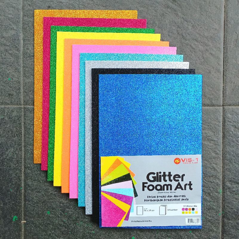 

Busa Seni Glitter Foam Art Warna VIS-1 ( Pak ) [ Original ]