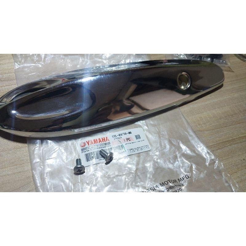 tameng knalpot mio sporty plus baut