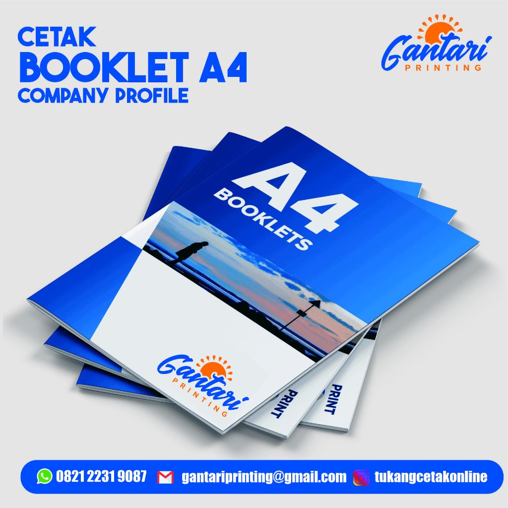 

CETAK COMPRO, COMPANY PROFILE PERUSAHAAN - COMPRO BOOKLET CATALOG A4