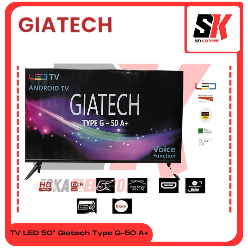 TV LED Giatech 50” G-50 A+