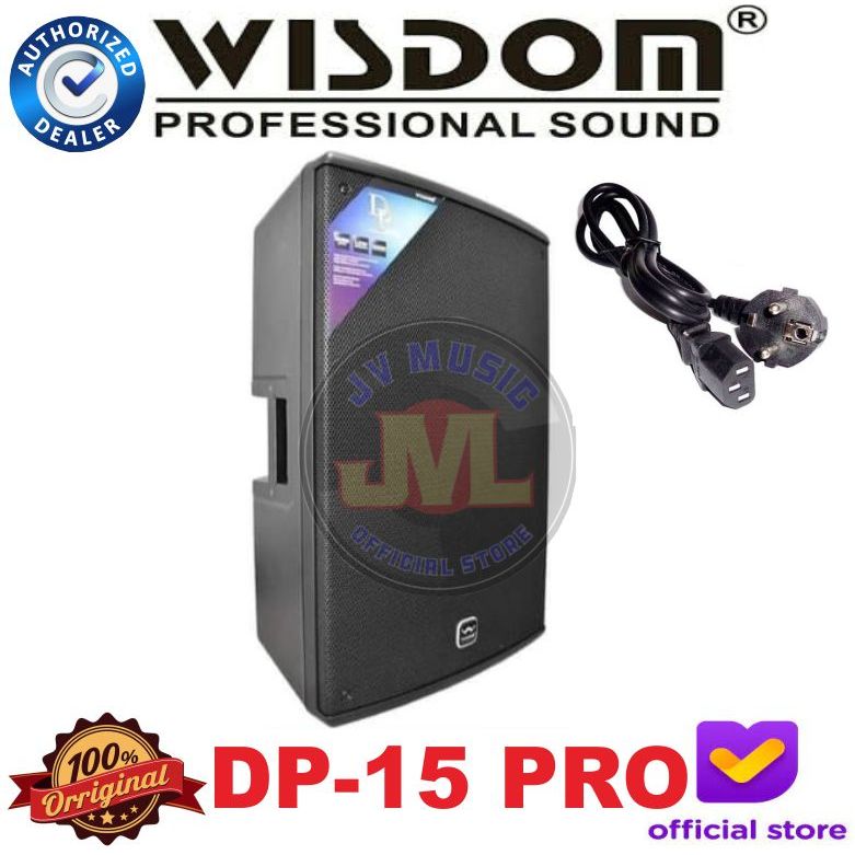 Wisdom DP15Pro 15" Speaker Aktif Wisdom DP-15pro DP-15 Pro DP15