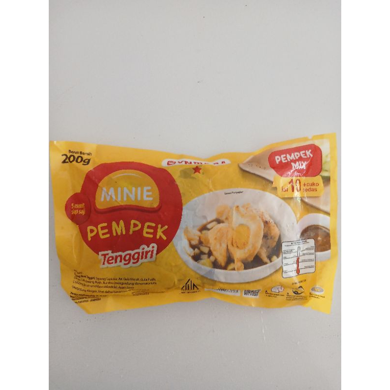 

Pempek mix isi 10 plus cuko pedas - pempek tengiri siap saji