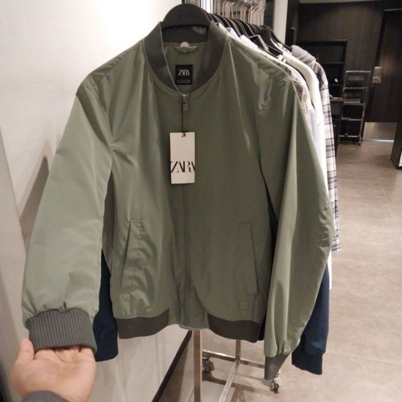 Bomber Jaket Pria  OUTERWEAR ZARA MAN ORIGINAL