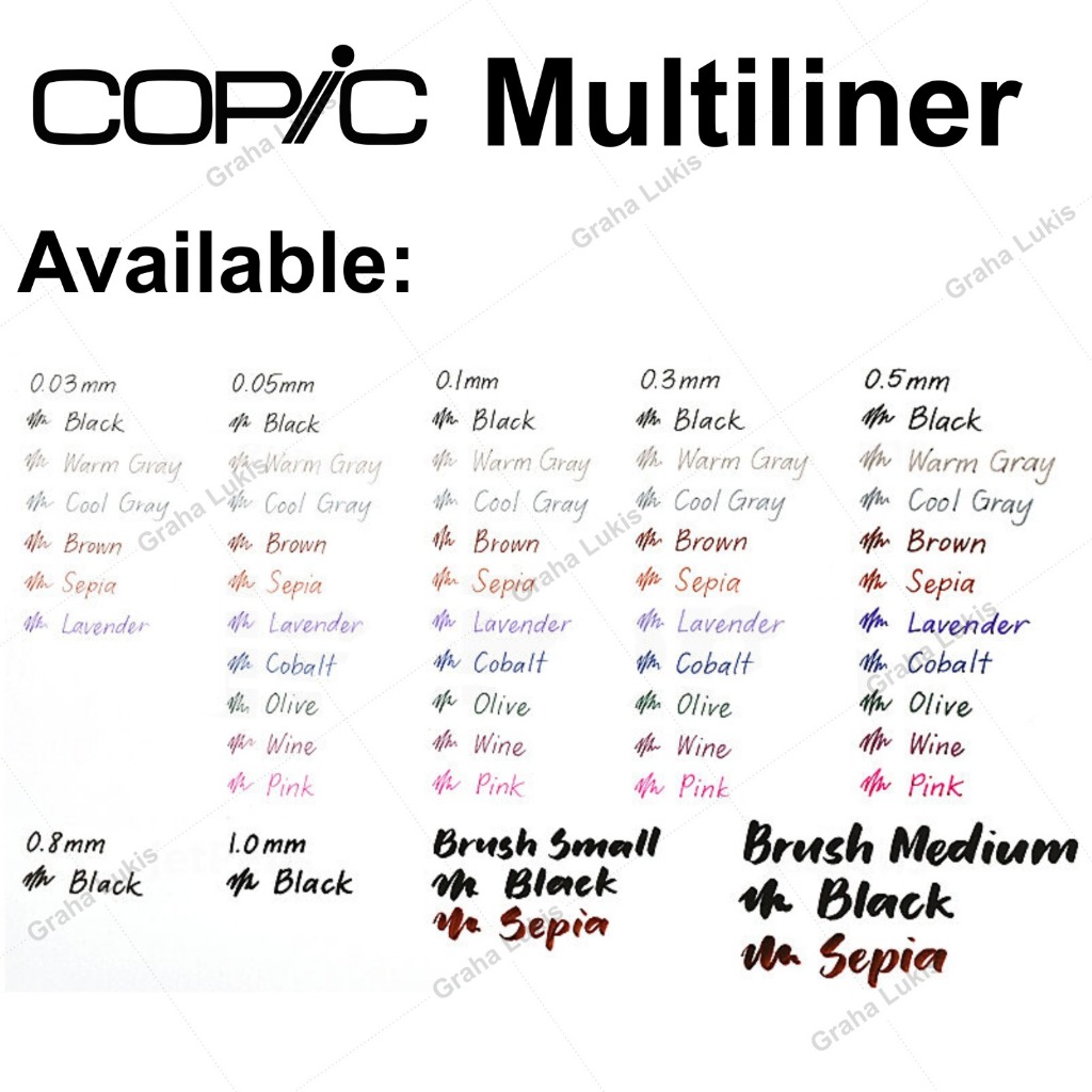 

RB Copic Multiliner Wine 005 - 05 / Drawing Pen Copic Wine