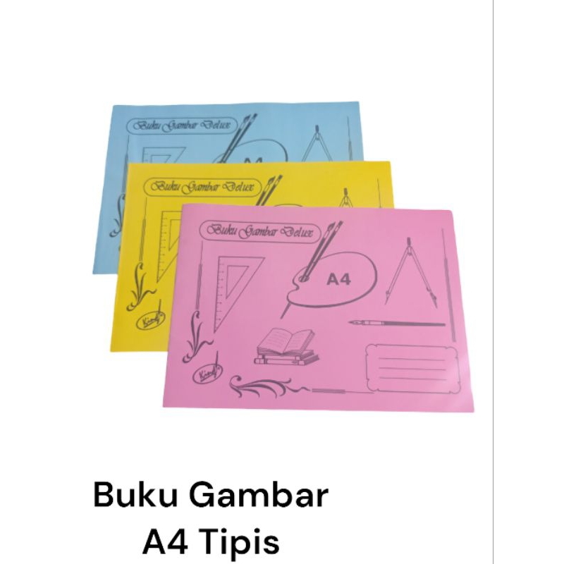 

Buku Gambar A4 KIND termurah isi 25 pcs