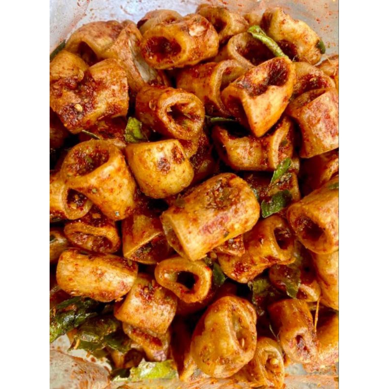 

SOTONG Goreng JDP pedas daun jeruk 250gr/500gr/1kg