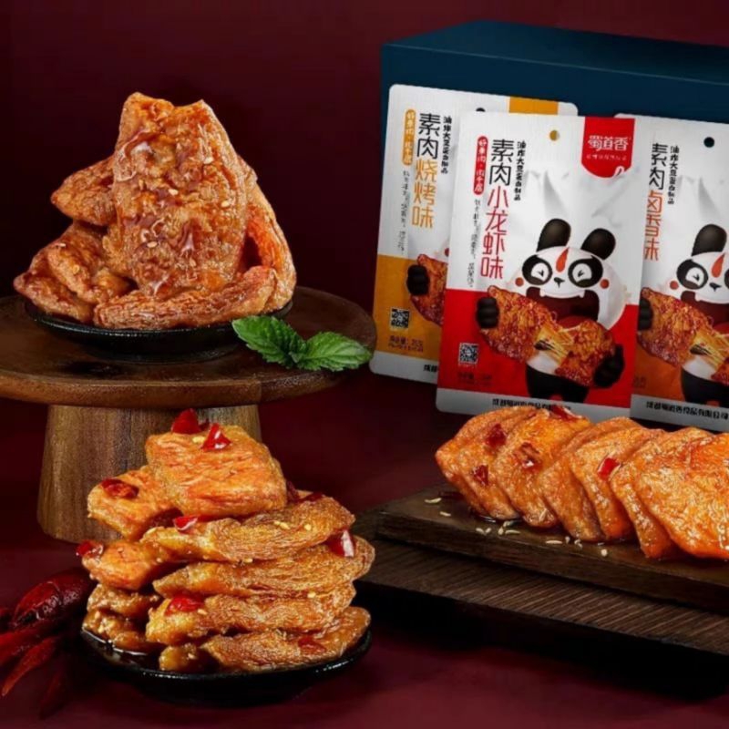 

Halal Vegetarian Meat 26gr / Daging Vegetarian Protein Kedelai Nabati Siap Saji