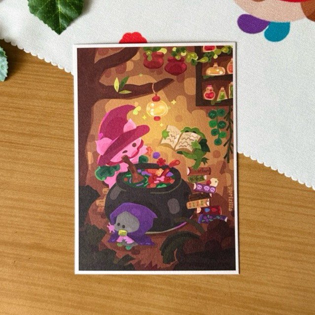 

Witch Den Art Print (A6)