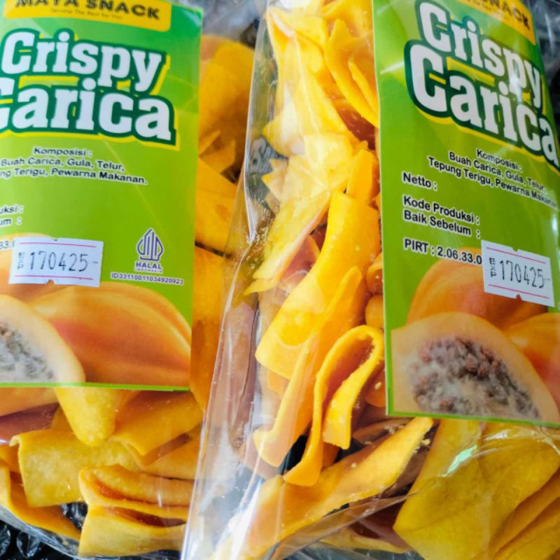 

GROSIR KERIPIK CARICA DIENG ISI 25 BKS