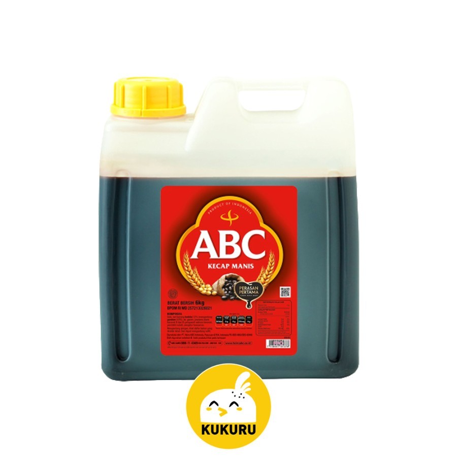 

KECAP MANIS ABC JERIGEN (6 KG)