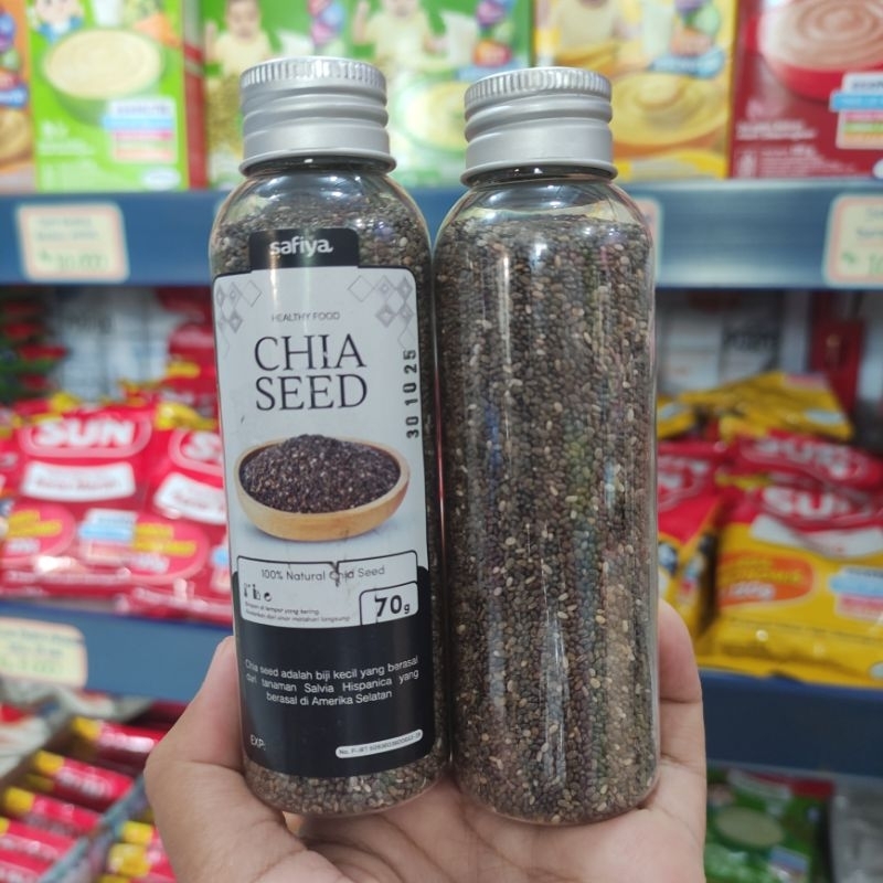 

Safiya Chia seed 70gr //CHIA SEED BOTOL 70GR