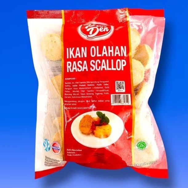 

Pak Den Olahan Ikan Scallop 500g