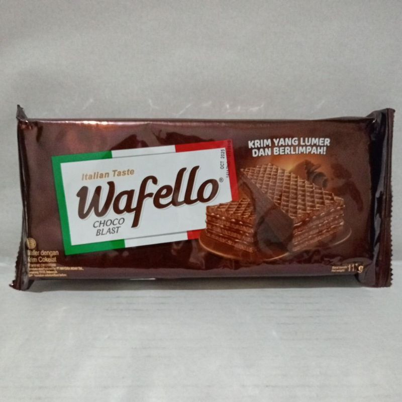 

Wafello Wafer Choco Blast Mayora 117g