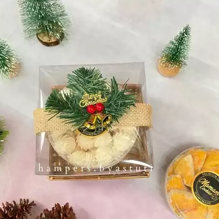 

[Christmas Series] PIRING BAMBU TUTUP MIKA FREE Ornamen Natal Hias Pernik Natal/ HANTARAN BAMBU PREMIUM/ Box Hantaran Unik Box Hantaran Murah/Box Hampers Natal