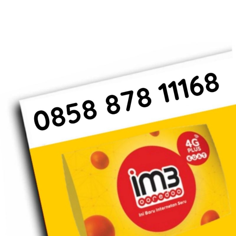 Hoki 168 Perdana Indosat IM3 11 Digit / 12 Digit