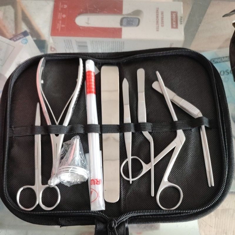 berkahshopss - tht set alat medis telinga hidung tenggorokan