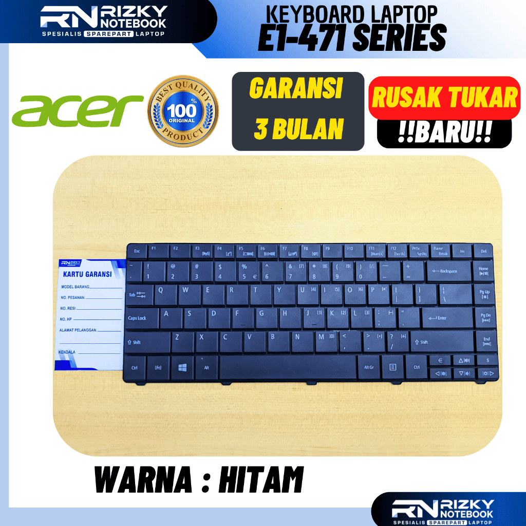 Keyboard Laptop Acer E1, E1-421, E1-421G, E1-431,E1-471