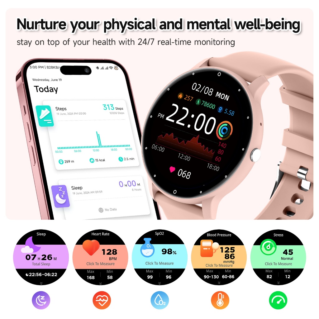 Discount Skmei X Bozlun B50S Smartwatch Fitness Trackers Smartwatch Wanita Ip68 Jam Tangan
