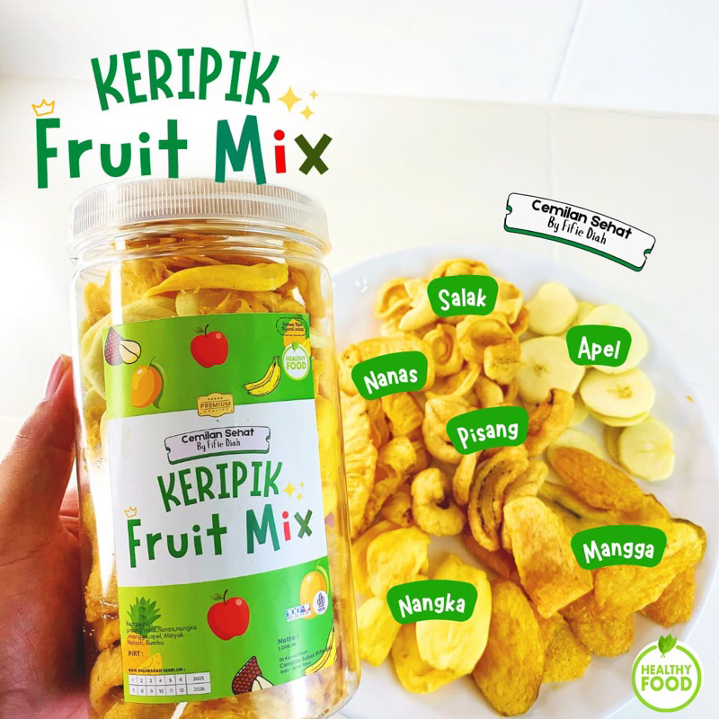 

CEMILAN SEHAT By Fifie Diah PREMIUM Fruit Mix 1000ml