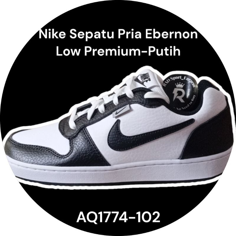 SEPATU PRIA Nike Ebernon Low Premium (AQ1774-102)