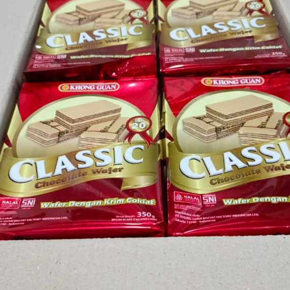 

KHONG GUAN CLASSIC WAFER KRIM COKELAT