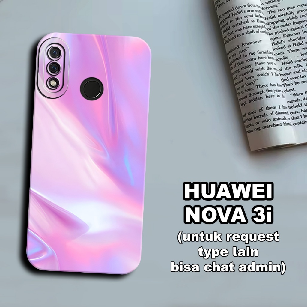 CC33/ Softcase karet lentur untuk huawei nova 3i/Motif cewek/case huawei nova 3i/kesing huawei nova 