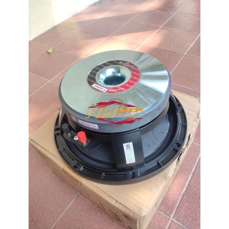 Speaker Komponen B&C Audio 10MD26 BnC 10 MD26 10 inchi Grade A 10in 10 inch Middle Mid Daun Coating 