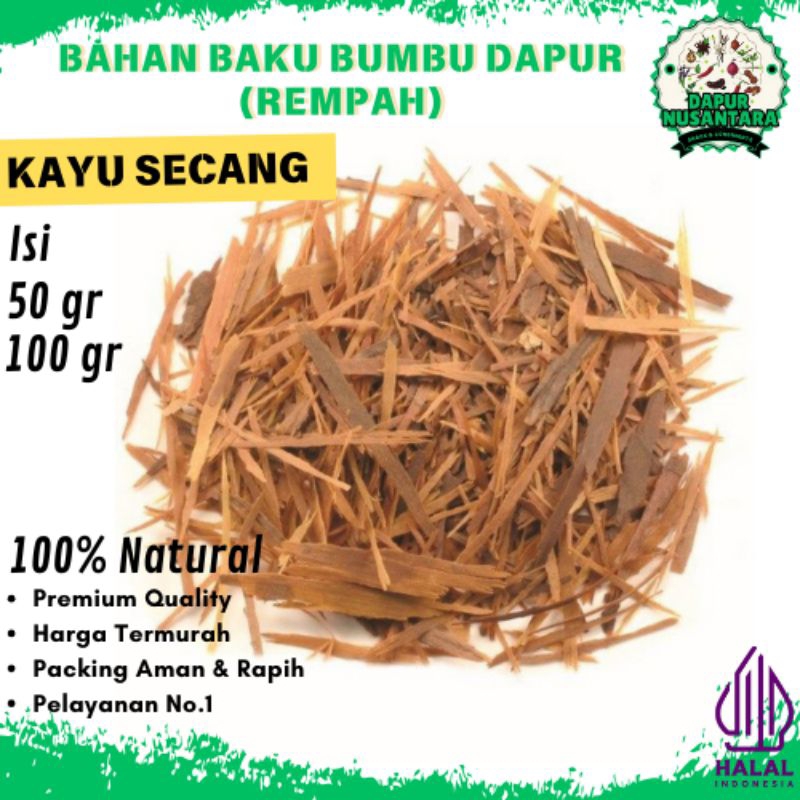 

Bumbu Dapur Bahan (KAYU SECANG) Rempah Lengkap Murah Grosir Alami Natural 100% Penyedap Rasa Masakan Halal Premium Quality