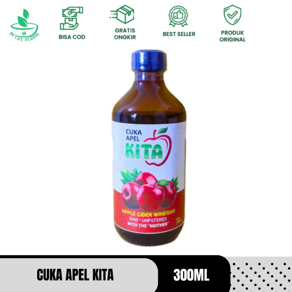 

CUKA APEL KITA 320ML-Atasi Darah Tinggi Mengurangi Nafsu Makan Kolesterol Antikanker Suplemen[100%MURNI]