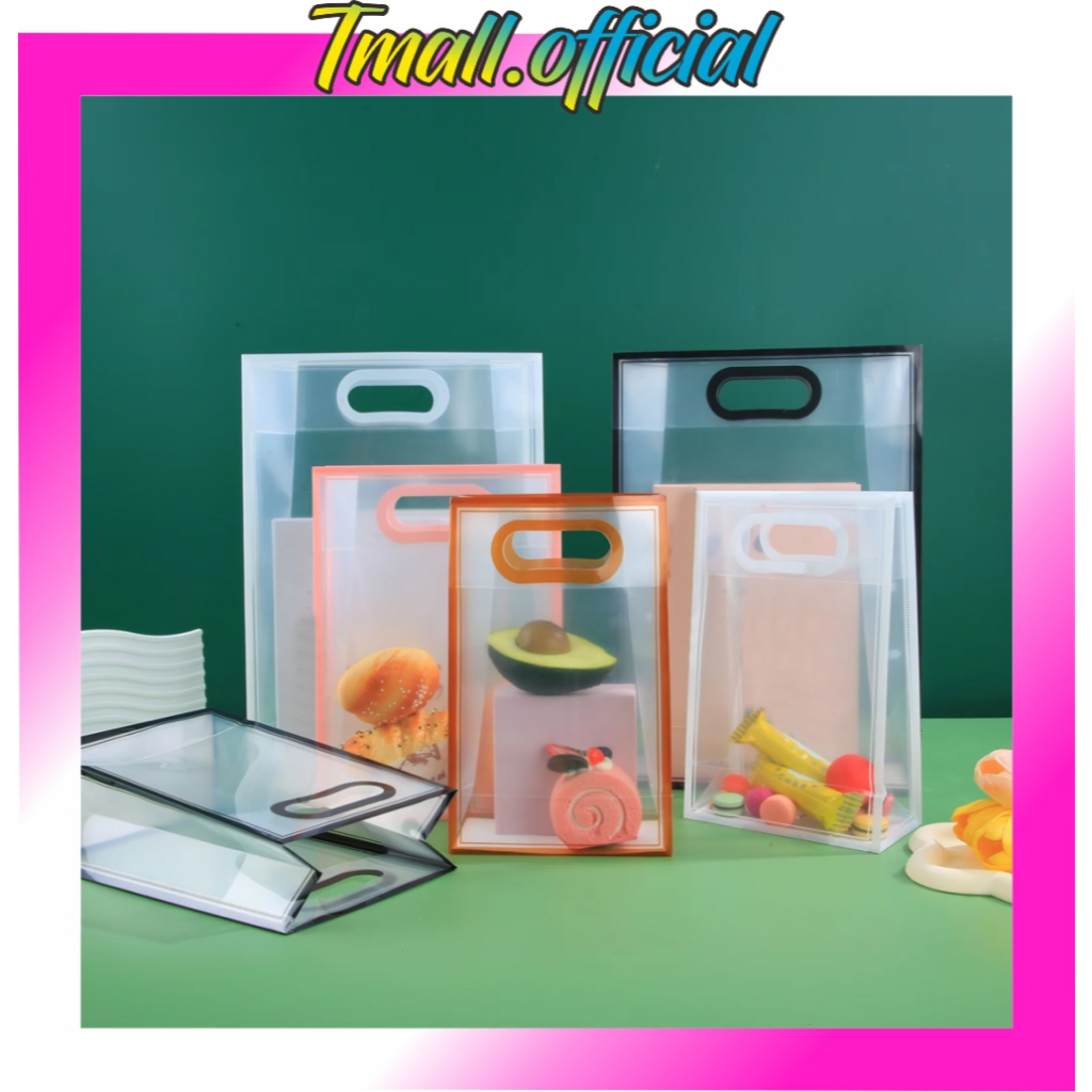 

❄ TMALL ❄ Tas Mika Goodie Bag Doff Transparant Hampers Ulang Tahun Hadiah R1182