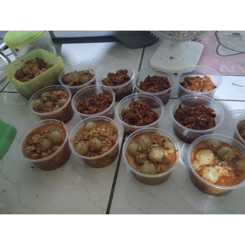 

CILOK BUMBU AYAM SUWIR PEDAS