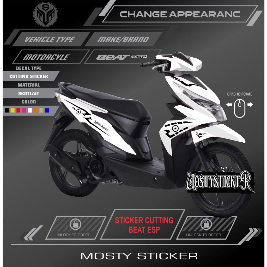 cutting sticker beat esp motif sukuna