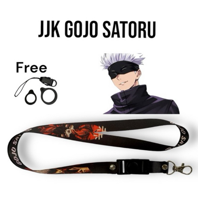 LANYARD ANIME GOJO SATORU GANTUNGAN HP ID CARD