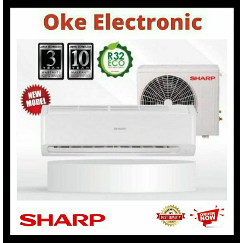 AC SHARP 1/2PK STANDAR + PASANG