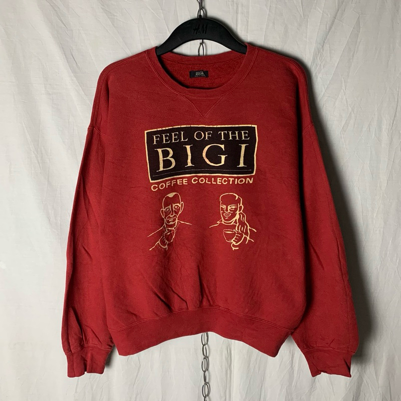 vintage bigi japan boxy sweatshirt crewneck
