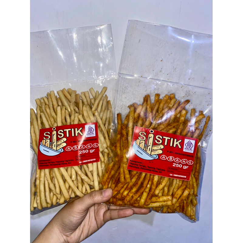 

Sistik Abang Original Pedas 250gr Renyah Gurih Pedas Asli Garut