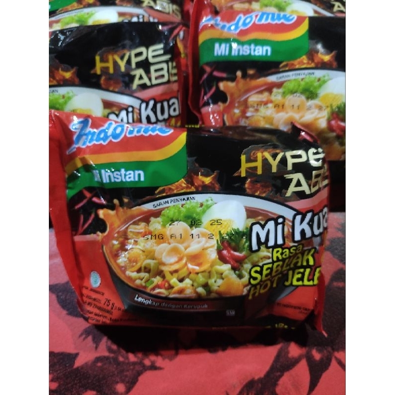 

mie indomie kuah rasa seblak