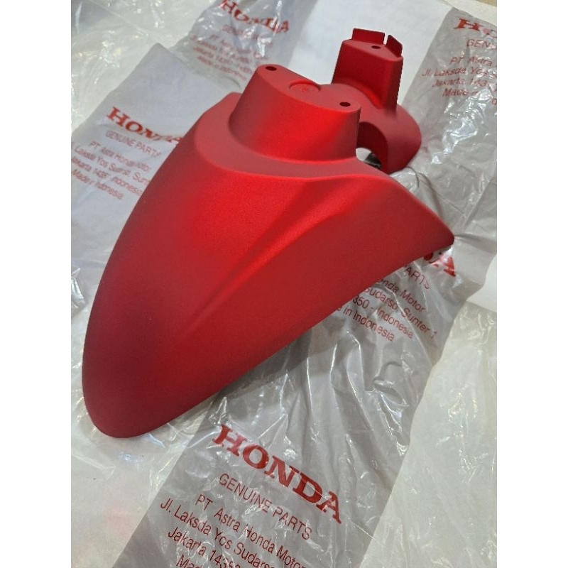 fender front spakbor depan scoopy donat 2017 -2020 merah dof original