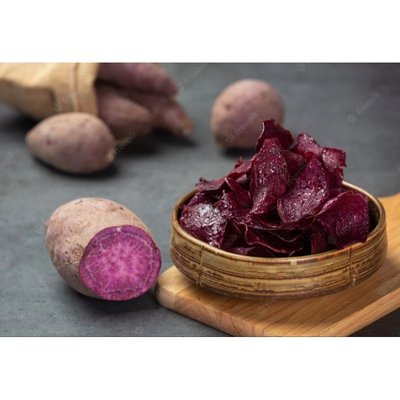 

keripik ubi ungu
