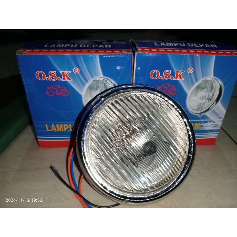 Lampu Utama Motor Honda C70 Model Original